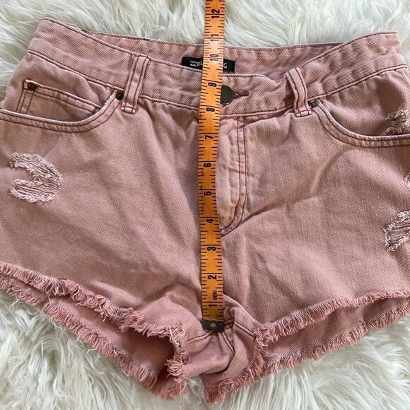 Billabong Women's Sz-26 Highway Shorts Cut Offs Frayed Distressed Faded Style - Picture 4 of 9